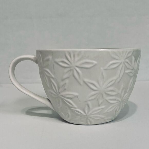 Starbucks 2008 Embossed Mug - Picture 1 of 6